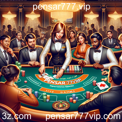 A Ascensão dos Jogos Ao Vivo no Pensar777.vip